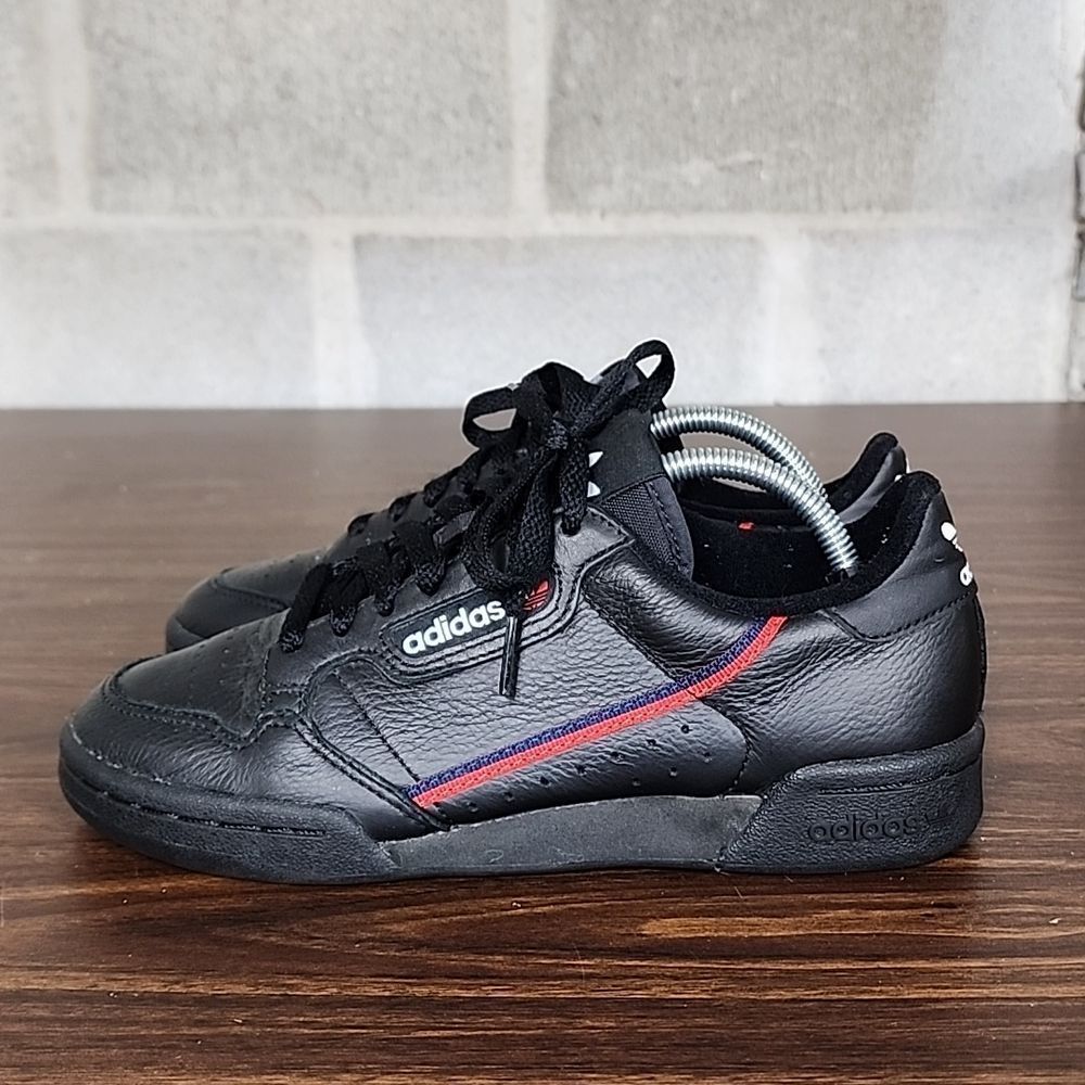 Adidas Continental 80 Rascal 'Core Black' Sneaker Size 5 Men's